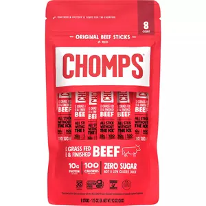 Chomps Original Beef Meat Sticks, 9.2oz/8ct.