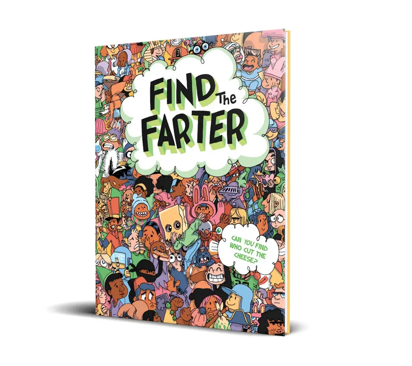 Find the Farter: Can You Find the Smelly Cheese? | Funny Search and Find Book, Interactive Picture Book, Family Read-Aloud & Kids Activity Book