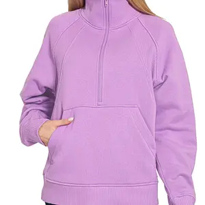 Half Zip Fleece Pullover Zenana