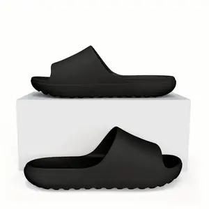 Premium EVA Slide Sandals for Men & Women, Soft Supportive Thick Sole Slippers, Comfortable Lightweight Casual Shower Shoes