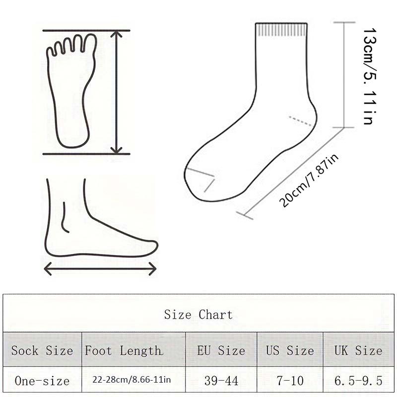 10/20/30 Pairs Autumn&Winter Men's Soft Breathable Elastic Comfortable Sweat Absorption Outdoor Playing Basketball Fitness Sports Striped Sports Mid-tube Socks