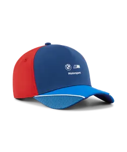 BMW "M" Motorsports MMS Baseball Hat - Blue/White/Black