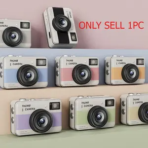 Cute Thumb Camera with Portable Selfie Camera, 180° Flip Screen, Selfie LED Flashlight, Optical Zoom, Auto Focus, Cmos Sensor, USB PD Charging, Y11 Model