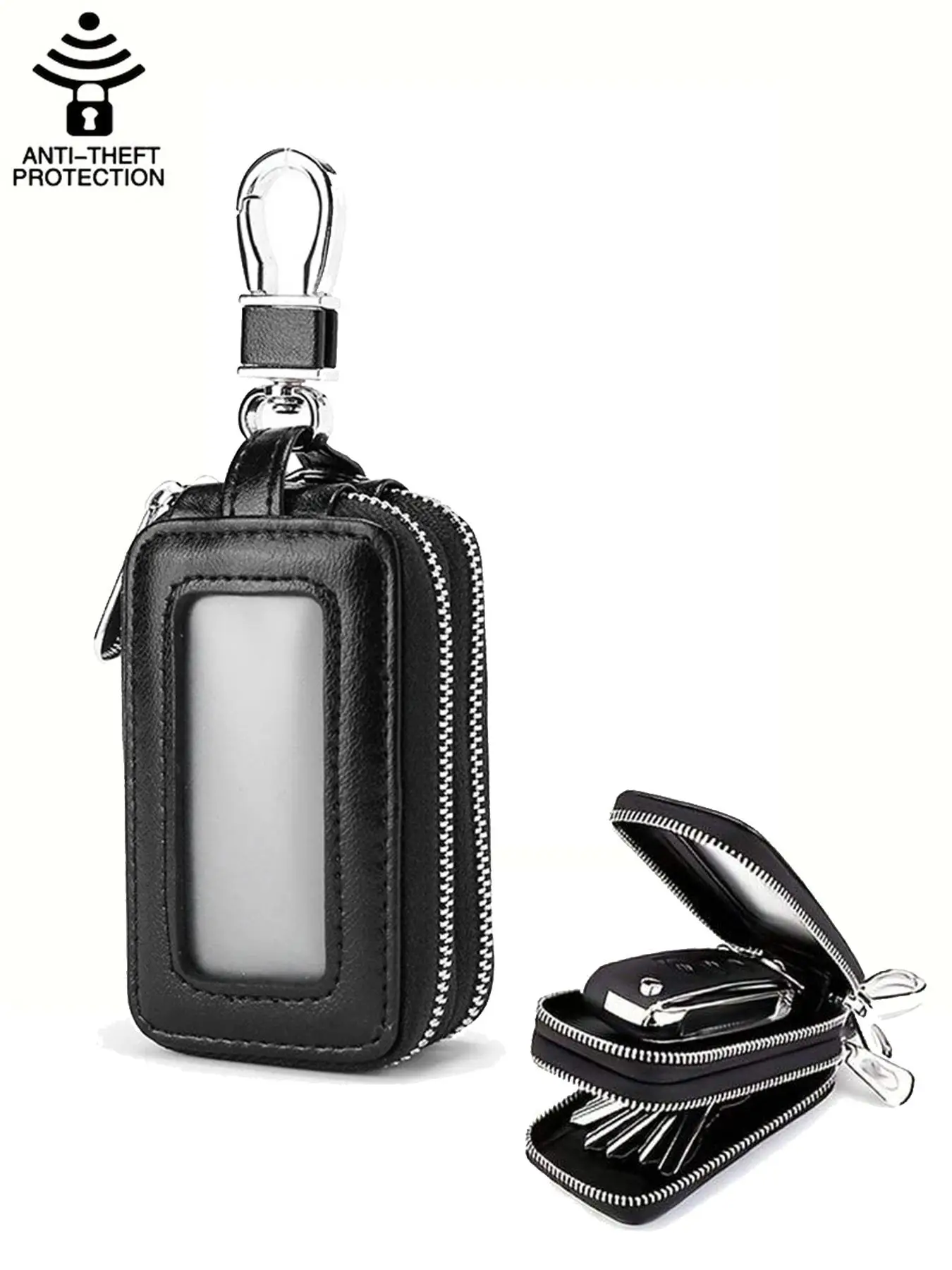 Fashionable Zipper Car Key Case, Multi-functional Key Case, Key Wallet for Men & Women, Bag Accessories for Daily Use, Mother's Day Gift