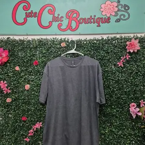 BYO T-Shirt during LIVE - Casual Fitted Short Sleeve Crew Neck Tee for Summer