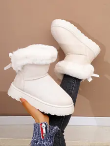 Women's Winter Boots, Fashionable Design, Perfect for Winter Adventures, Warm Waterproof, Comfort Essential, Stylish Seasonal Footwear, Snow Boots