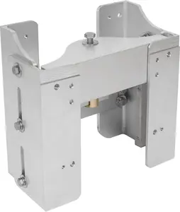 Jack Plate Adjustable 8'' Outboard Boat Jack Plate Aluminum Manual Power-Lift 40-225 Horsepower Engine