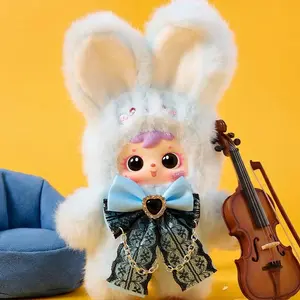 QIQI-SAMUEL Bunny Diary series Mystery Boxes Bag Pendant Bunny Plush Dolls Soft Collectibles