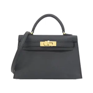 Pre-owned HERMÈS Calfskin Shoulder Bags Hermes Mini Kelly2 Epsom Bag
