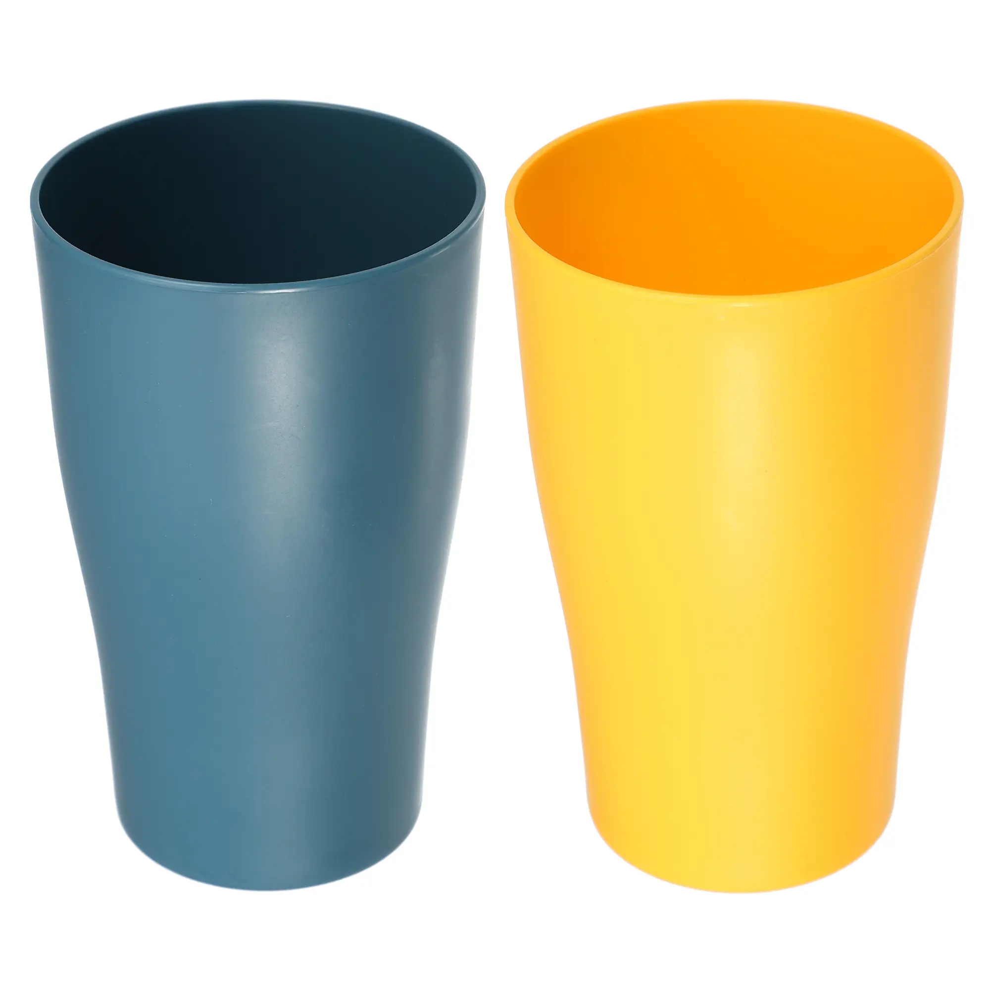 Unique Bargains 2pcs Bathroom Toothbrush Tumblers PP Cup for Bathroom Kitchen, 4.92"x3.03"