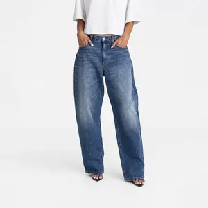 KBB by KAHLANA Women's Mid-Rise Wide Leg 'The Kahlana Jean' KBB by KAHLANA Women's Mid-Rise Wide Leg 'The Kahlana Jean'