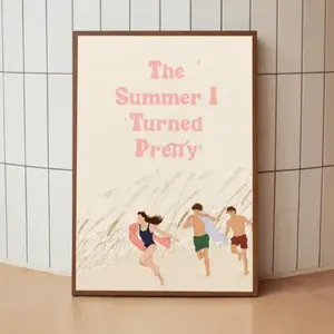 [UNFRAMED POSTER] Summer Romance Vibes – The Summer I Turned Pretty S3 Canvas Poster