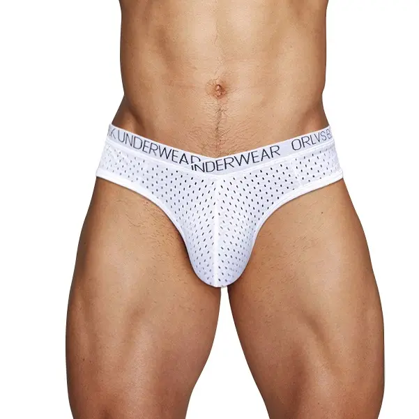 Sexy Men's Underwear Mesh Breathable Design,V-Shaped Waistband, Fine Elastic Band, Sporty and Sexy,mens underwear,men's underwear pack,High-cut Briefs