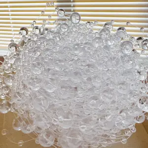 100ft Acrylic Beaded Curtain - great addtion to hangers  and other project