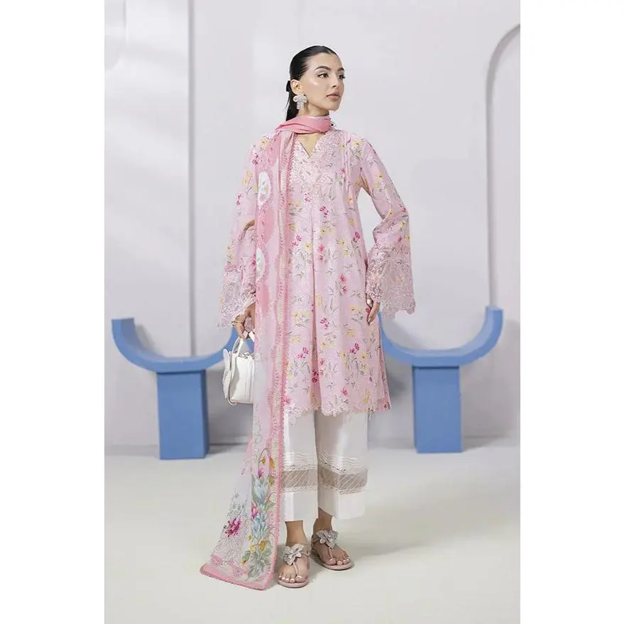 Qalamkar - EM-04A Vera 3 Piece Lawn