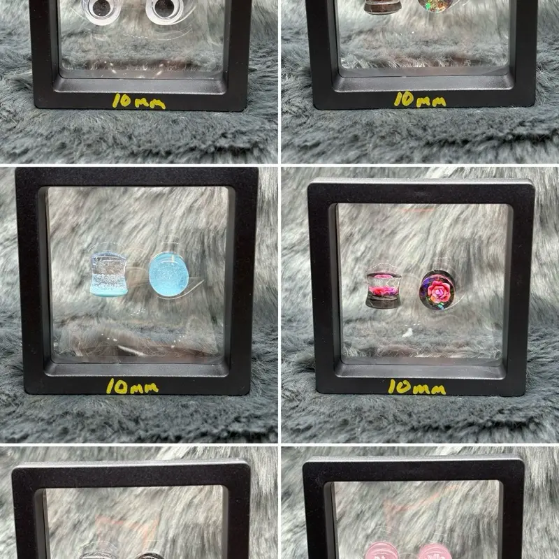 10mm Stretched Ear Double Flared Plugs