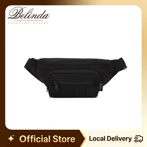 【New Fashion】BELINDA Women's Small Quilted Crossbody Bag, Casual Waist Bag, Fashion Waist Bag, Crossbody Bag, Travel Shoulder Bag, Belt Bag with Adjustable Strap, Suitable for University, Work, and Travel, Stylish and Puffy.