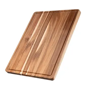20 Inch XL Extra Large Chopping Board for Kitchen, Countertop Cutting Boards, Carving Board for BBQ, Turkey, Meat, Butcher Block Large Charcuterie Board with Handles, Juice Groove