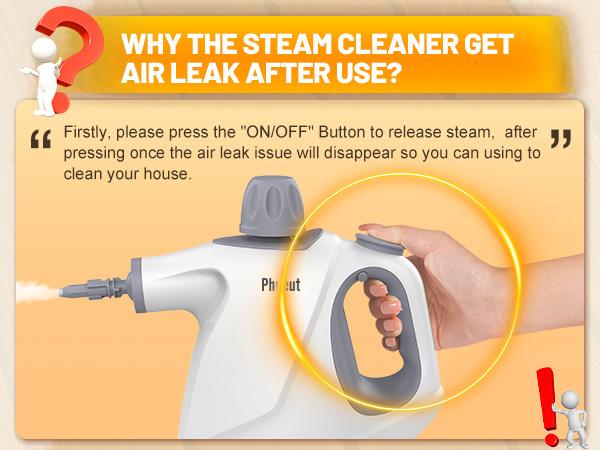 Phueut 1250W Pressurized Steam Cleaner with 11-Piece Accessories 360-Degree Angle for Floor Grout Tile Grease Multipurpose Home Cleaning Tool 15.2OZ Water Tank Capacity Phueut 1250W Pressurized Steam Cleaner with 11-Piece Accessories 360-Degree Angle for Floor Grout Tile Grease Multipurpose Home Cleaning Tool 15.2OZ Water Tank Capacity