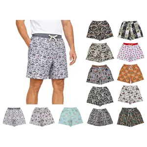 Camo hunting printed adult men beach wear summer swim trunks