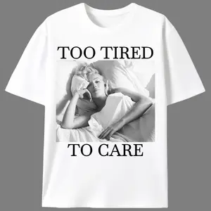 Summer t Shirts Marilyn Monroe Too Tired T-Shirt