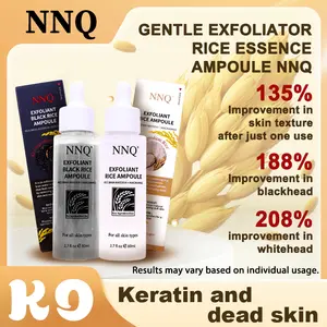 [TikTokShopBlackFriday] NNQ Peel Shot Glow RiceAmpoule Duo-Serums for Brightening, Exfoliating, andMoisturizing -Suitable for All Skin Types Clear Gentle