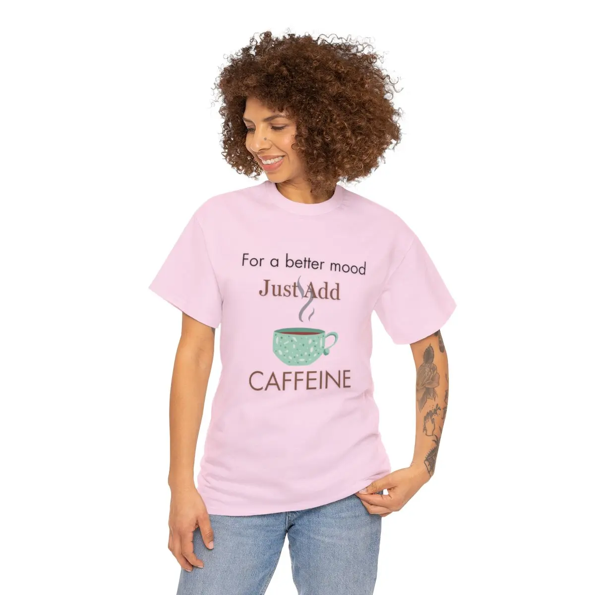 Coffee bean gift, coffee lovers, coffee addict t-shirt, cotton tee