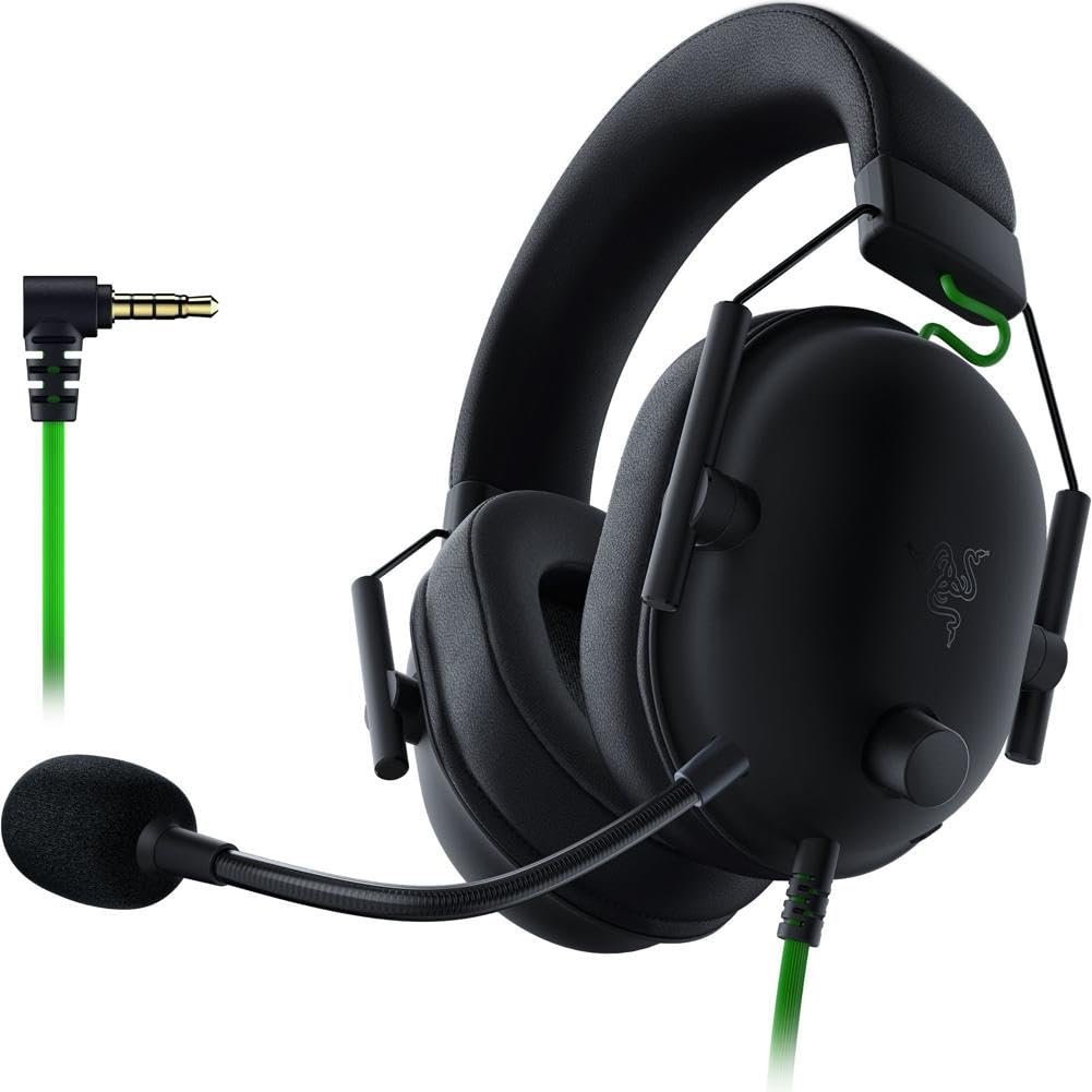 Razer BlackShark V2 X Gaming Headset: 7.1 Surround Sound - 50mm Drivers - Mem... Razer BlackShark V2 X Gaming Headset: 7.1 Surround Sound - 50mm Drivers - Mem...