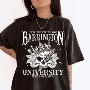 Barrington University Shirt, The Ritual Sweatshirt, Dark Romance Reader Tees, Romance TShirt, Book Lover Gifts