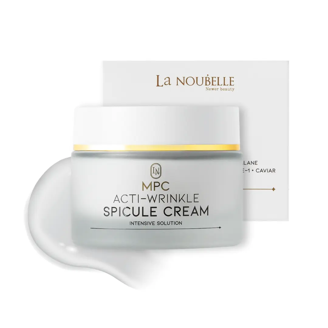 La Nouvelle MPC Spicule Cream | Premium Anti-Aging K-Beauty with Caviar, Peptides & Micro-Needle Technology for Wrinkle Reduction & Firm Skin | 1.69 fl oz