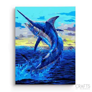 Swordfish - Paint by Numbers - Crafty by Numbers
