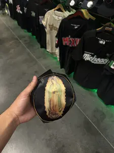 Forro Para Sombrero VIRGEN GUADALUPE (Negro)