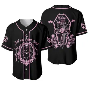 Personalized Emo Girl Gothic Custom Baseball Jersey Shirt, Jirai Kei Visual Kei Clothes, Decora Menhera Emo Style, Cute Shirt