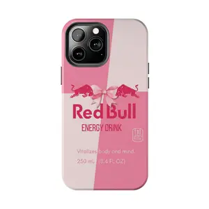 Energy Drink Inspired "Night Shift" Red Bull Edition Case Compatible with iPhone 17 16 15Pro, 14, 13, 12, 11, 8, XR Mini, Pro Max, Plus & SAMSUNG GALAXY 21 S22 S23 S24 25 ULTRA PLUS Accessories Protection unisex