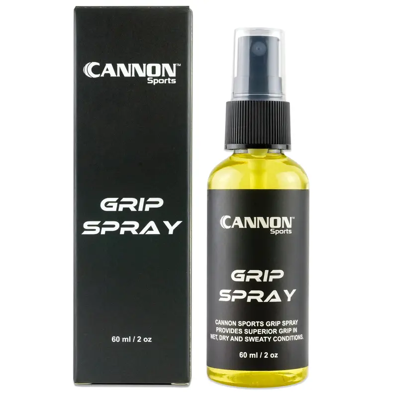 Cannon Sports All-Weather Hand Grip Spray for Athletes - Instant Tack Zero-Slip Hand Control - Boost Traction & Performance in Pickleball, Golf, Tennis, Football & More - 60ml Natural Formula