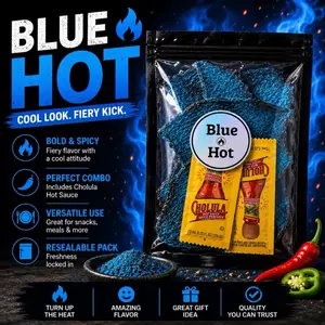 Carne Seca, Spicy Blue-Flavor Dried Meat Snack