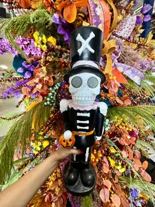 24 Inch Halloween Skeleton Nutcracker