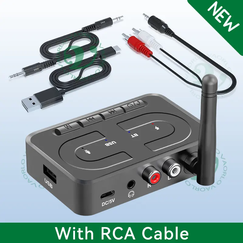With RCA Cable