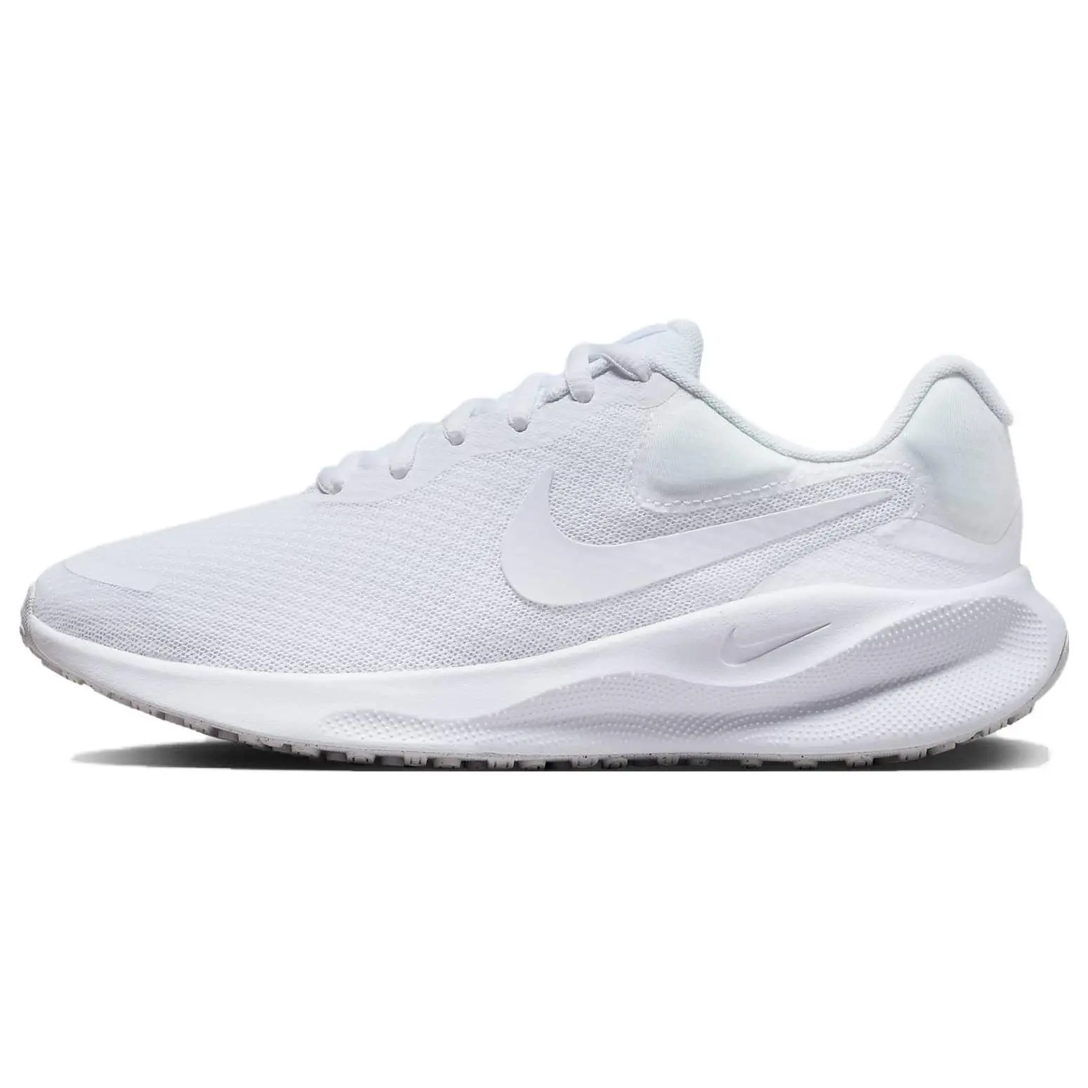Nike Revolution 7 White Versatile Durable Non-slip Low Top Casual Running Shoes Women's FB2208-100