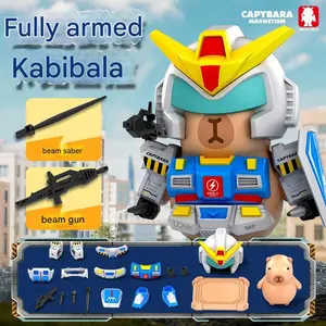 Magnetic Mini Toy Decoration, Biarri Armor Figure, Transforming Robot Model, Waterhog Plushie Hand Puppet, Collectible Decorative Statue