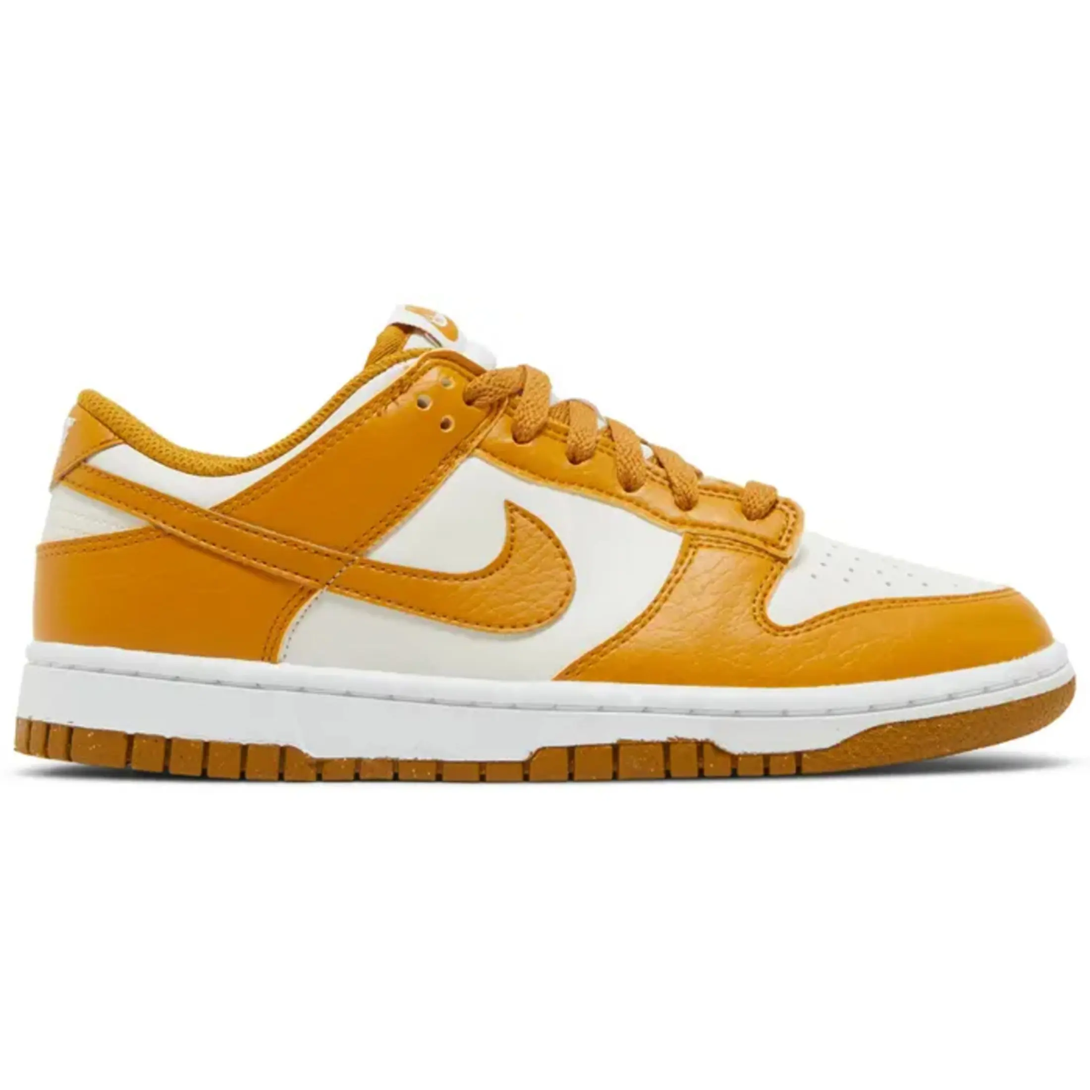 Nike Dunk Low Next Nature Phantom Gold Suede DN1431-001 Women's Fashion Shoes New
