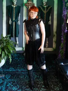 Benedict Long Bloomers- Black Velvet