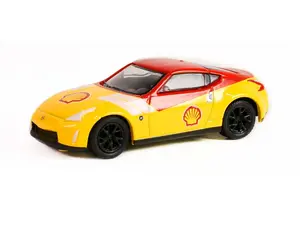 2020 Nissan 370Z Coupe (Shell Oil Special Edition Series 2) Diecast 1:64 Scale Model - Greenlight 41155F