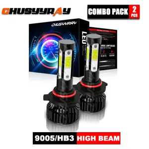 for Jeep Grand Cherokee 1999-2010- 2Pcs LED Headlights Kit Hi/Lo Beam Bulbs