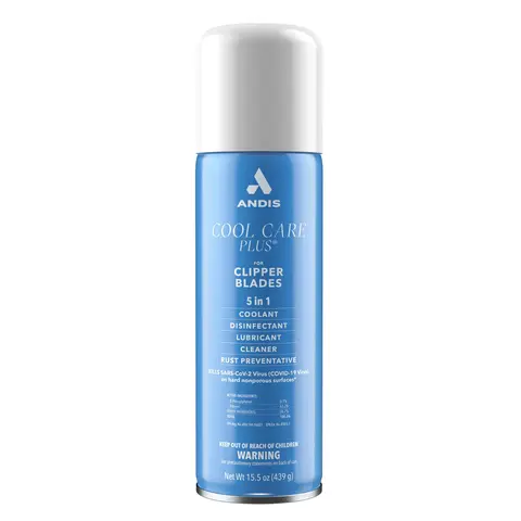 Andis 12750 Cool Care Plus 5-in-1 Clipper Spray, 15.5 oz Can