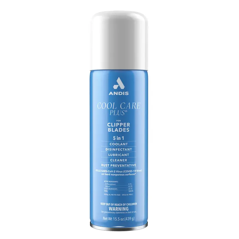 Andis 12750 Cool Care Plus 5-in-1 Clipper Spray, 15.5 oz Can