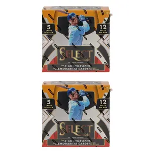 2x 2025 Panini Select Baseball Hobby Box PYT Break 4/16 #1