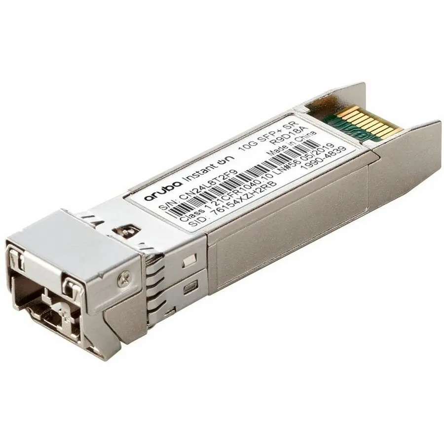 Aruba Instant On 10G SFP+ LC SR 300m OM3 MMF Transceiver R9D18A