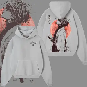 Zenitsu Agatsuma Demon Slayer Anime Graphic Tee Retro Vintage Unisex Acid Washed Hoodie Heavyweight Cotton Anime Merch Gift For Anime Fan Weeaboo