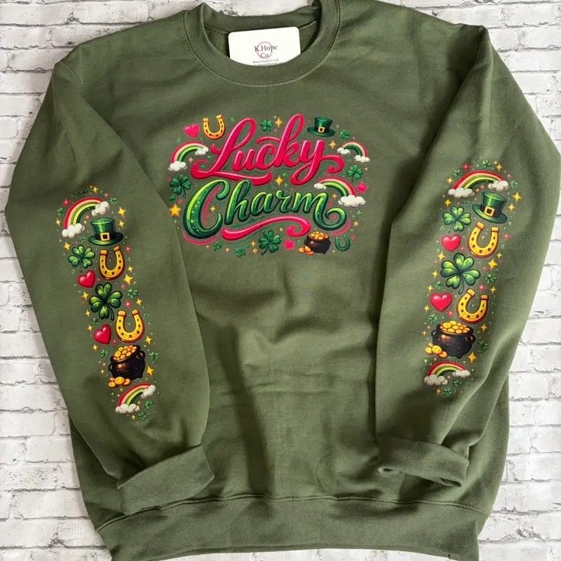 clairo charm crewneck - TikTok Shop